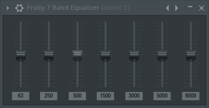 Fruity 7 Band EQ