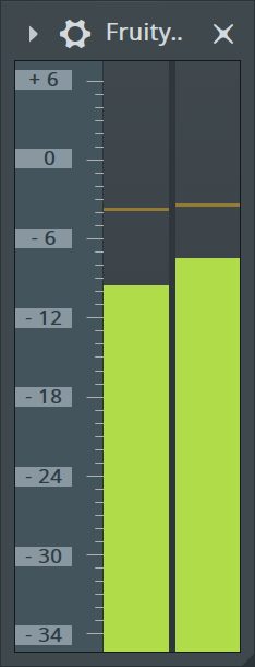 Fruity dB meter