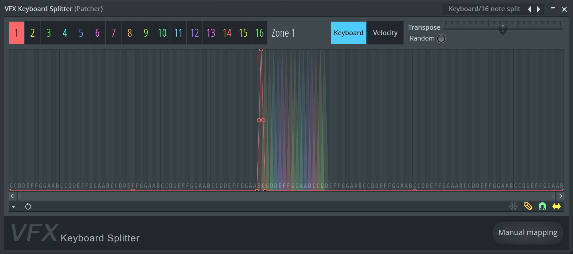 VFX Keyboard Splitter