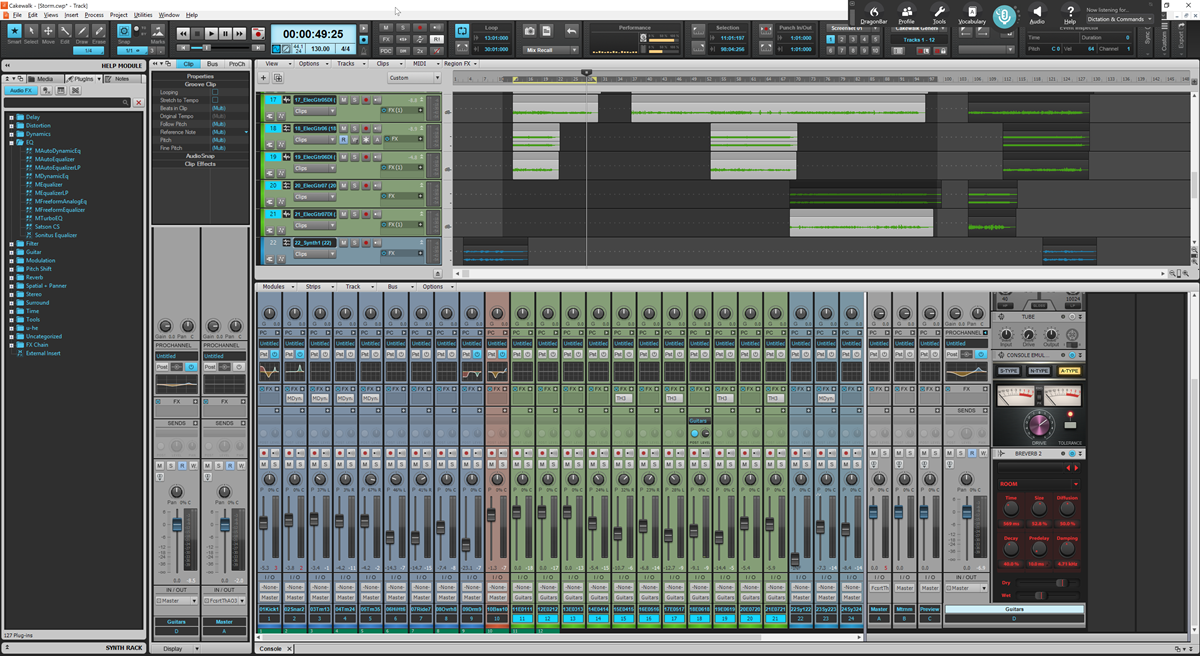 cakewalk sonar x1 oscilloscope