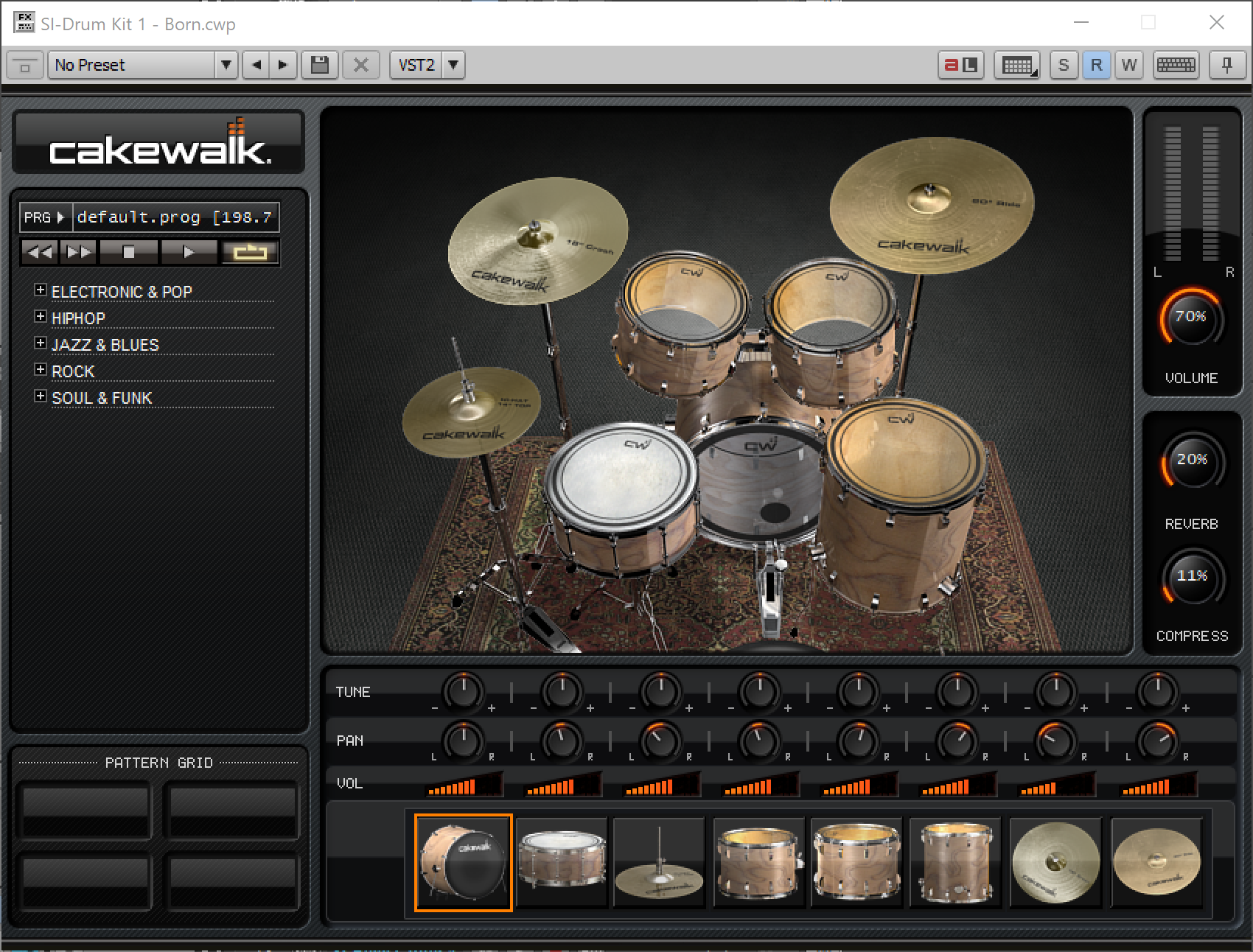 drum replacement with cakewalk sonar 8.5