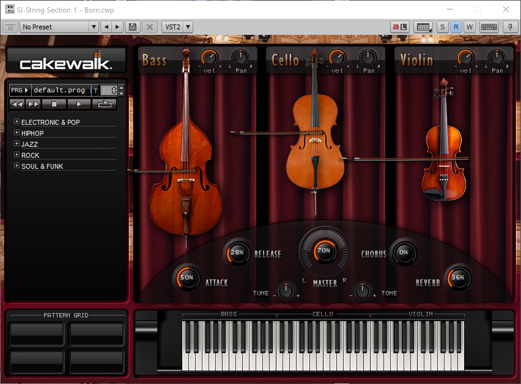 using si string section in flstudio