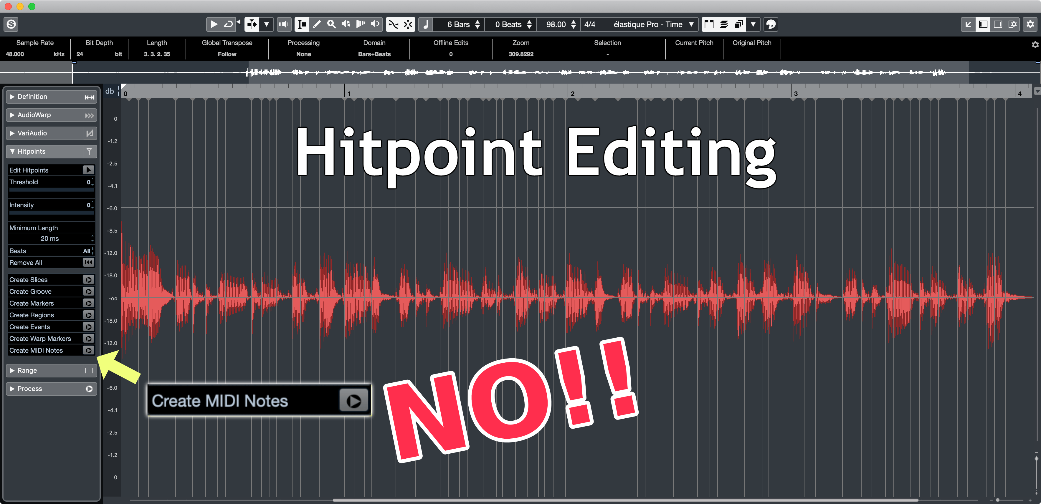 cubase 4 hitpoints