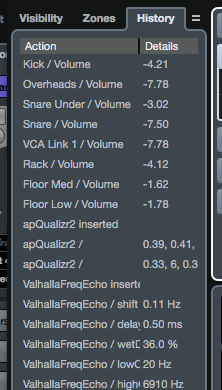 Mixer undo in Cubase