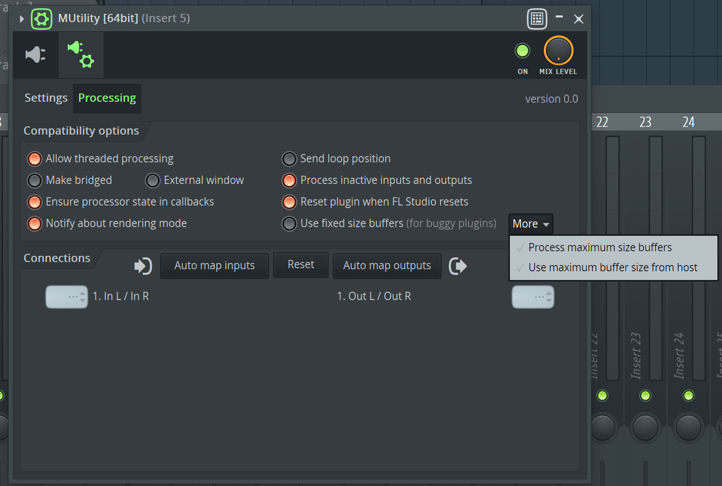 FL Plugin Settings