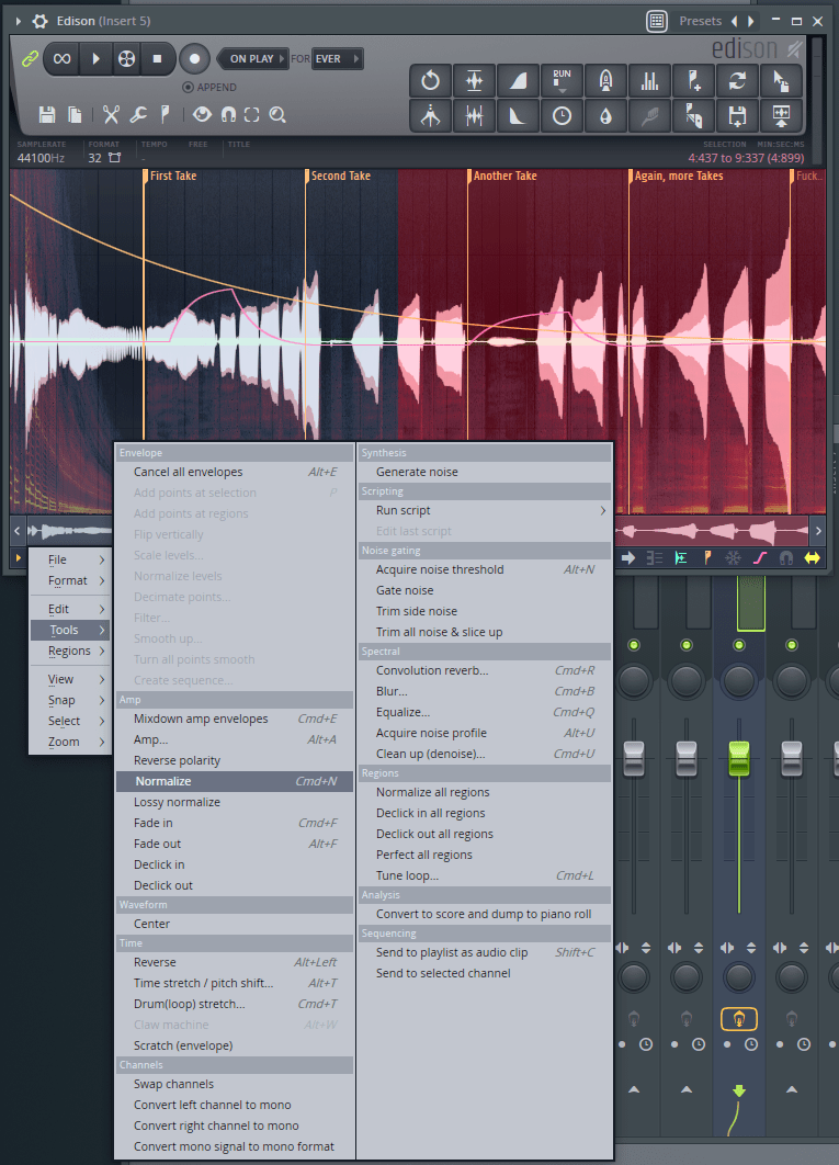 how to open edison in fl studio