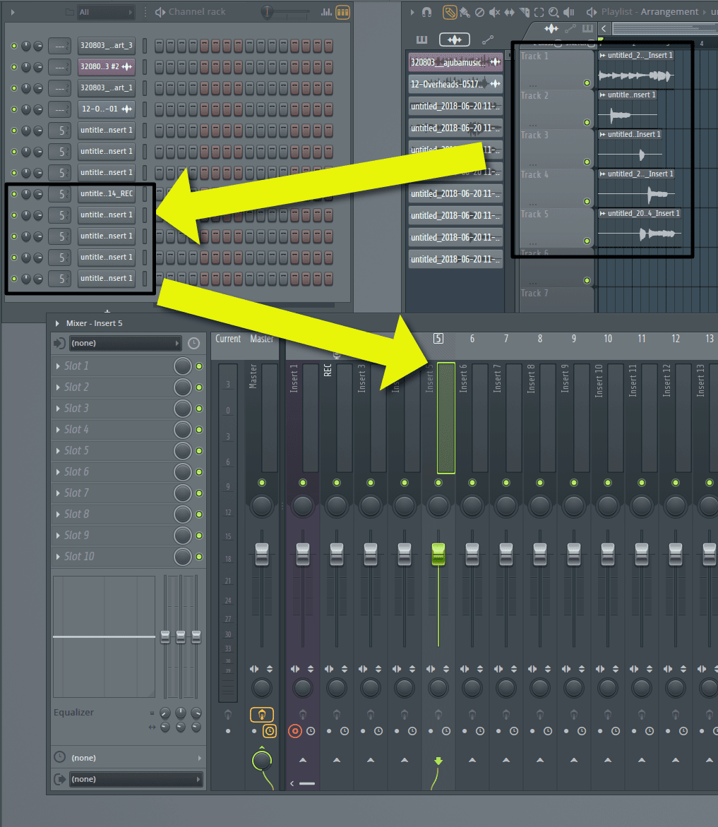 fl studio loop recording