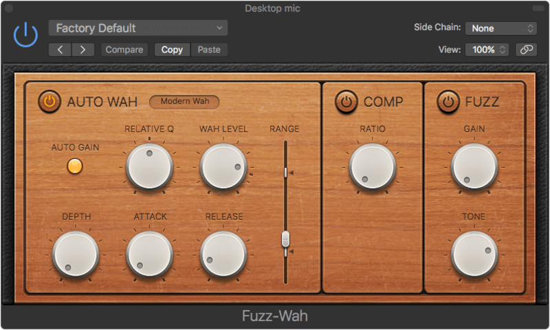 Auto Wah in Logic Pro for Mac Fuzz-Wah effect - Apple Support