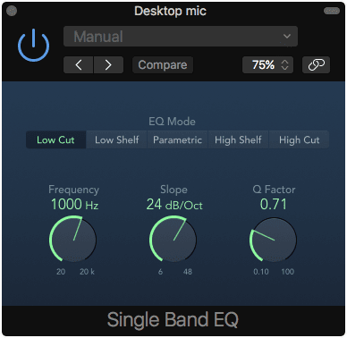 Single Band EQ