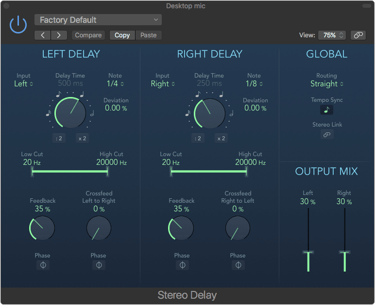 Stereo Delay