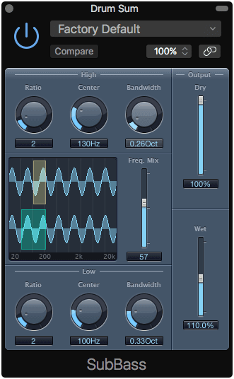 using test oscillator in logic pro x 10.3