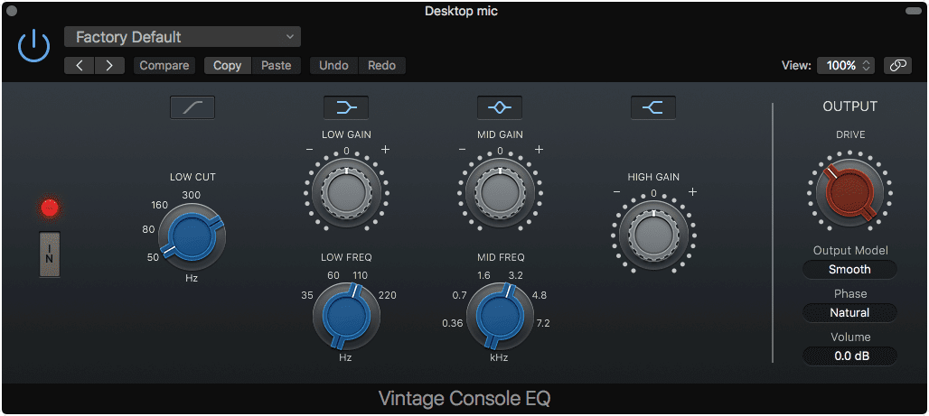 Vintage Console EQ