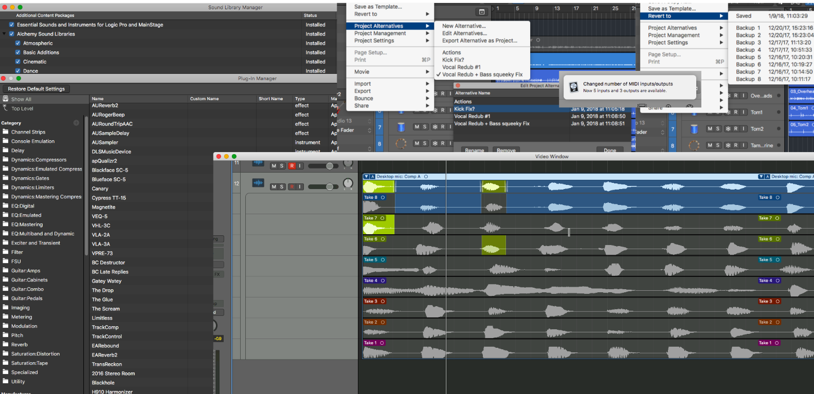 reaper themes logic pro x