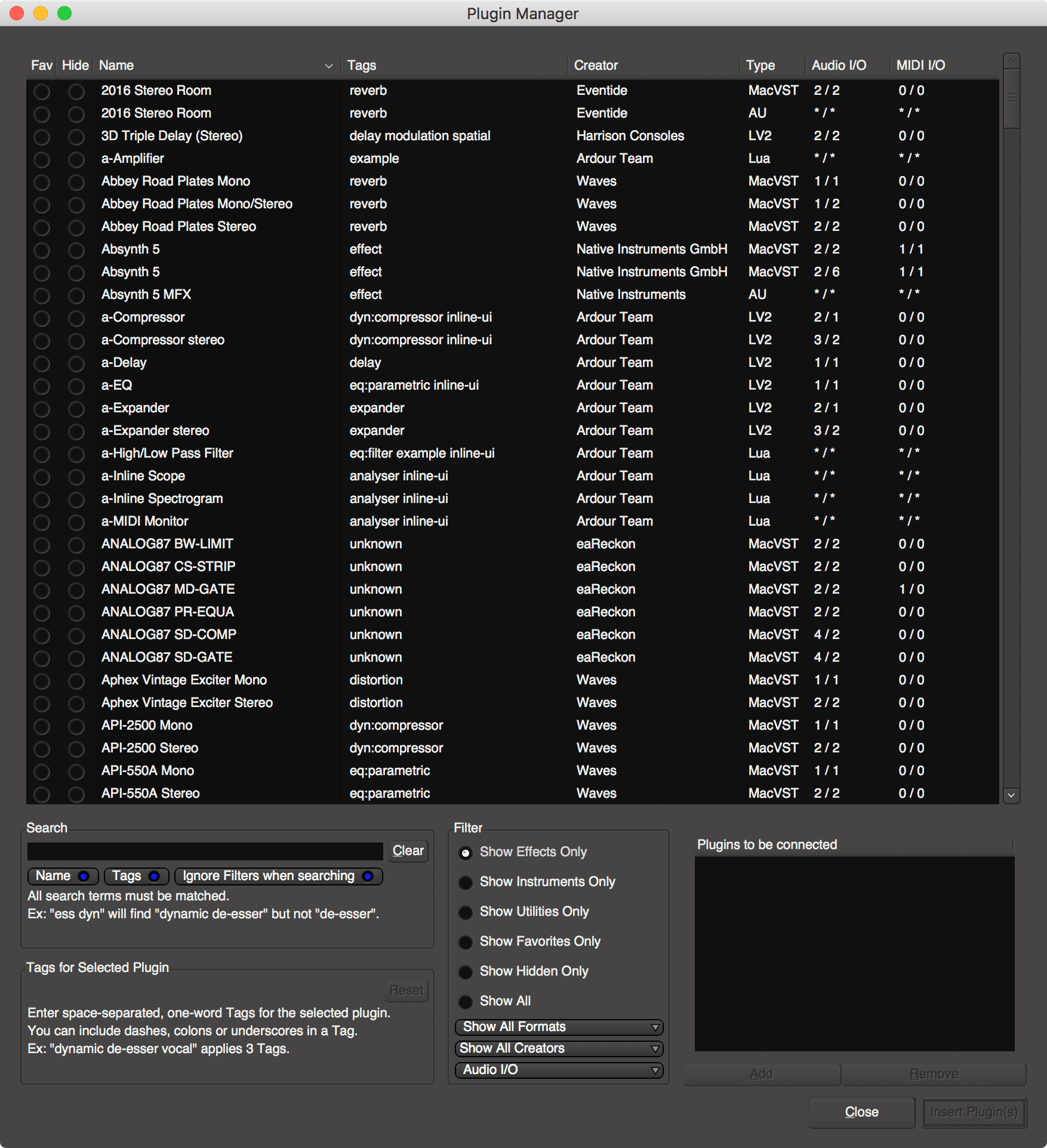 start mixbus 32c reset without vst