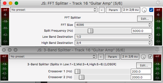 Splitting FX