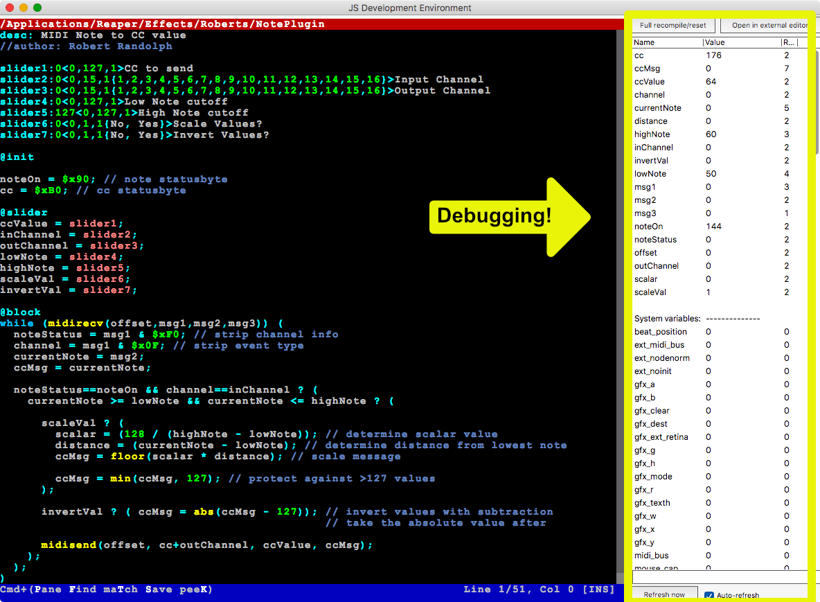 Reascript tutorial - From total beginner to working GUI-based Script