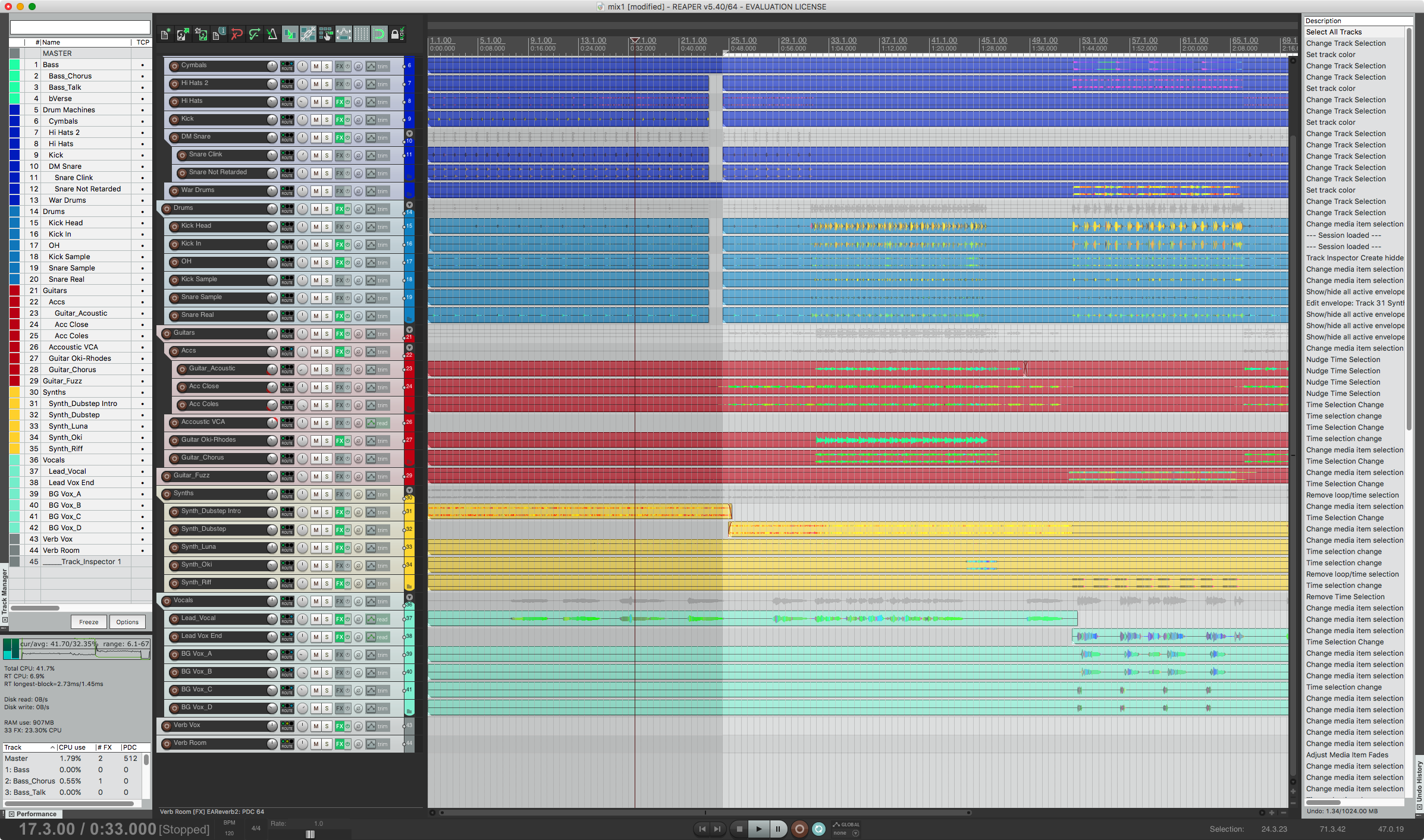 reaper automize fx parameters