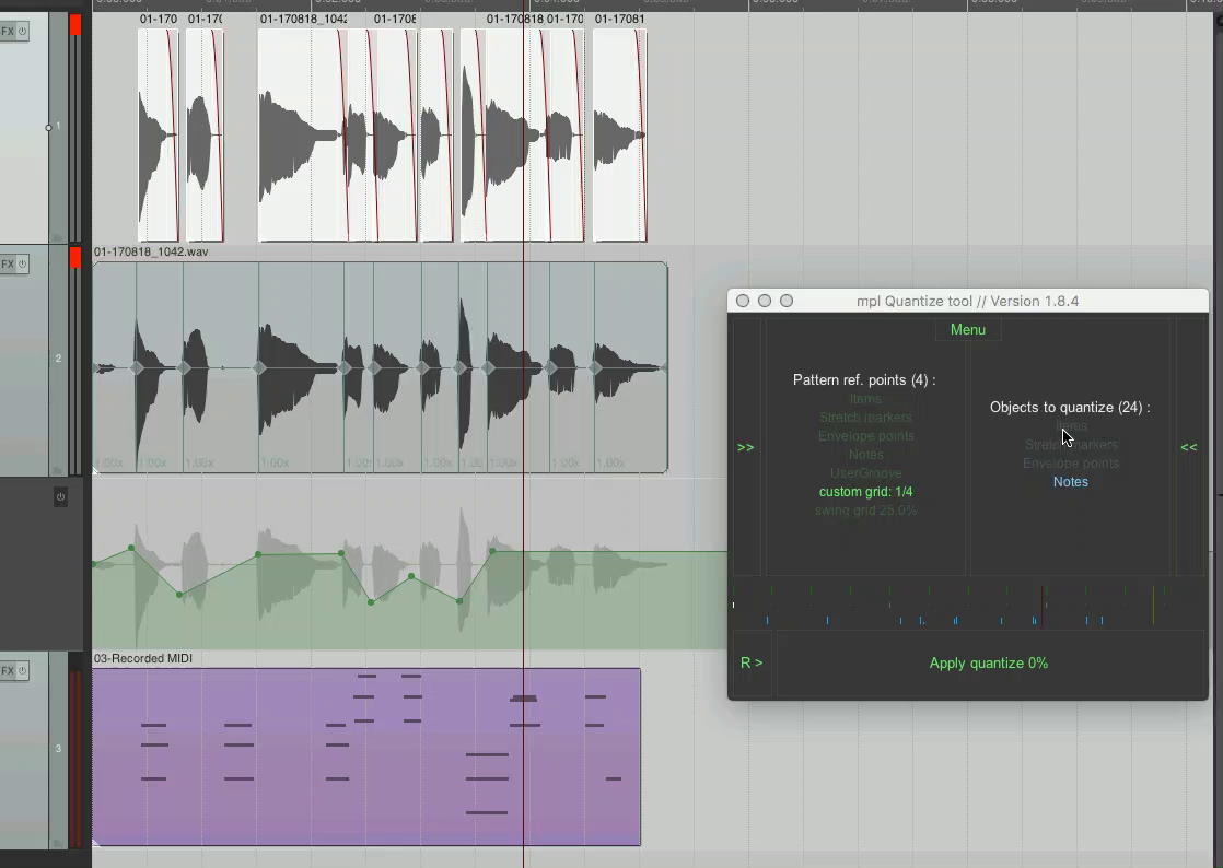 MST5K – Advanced MIDI Note Selector, REAPER script