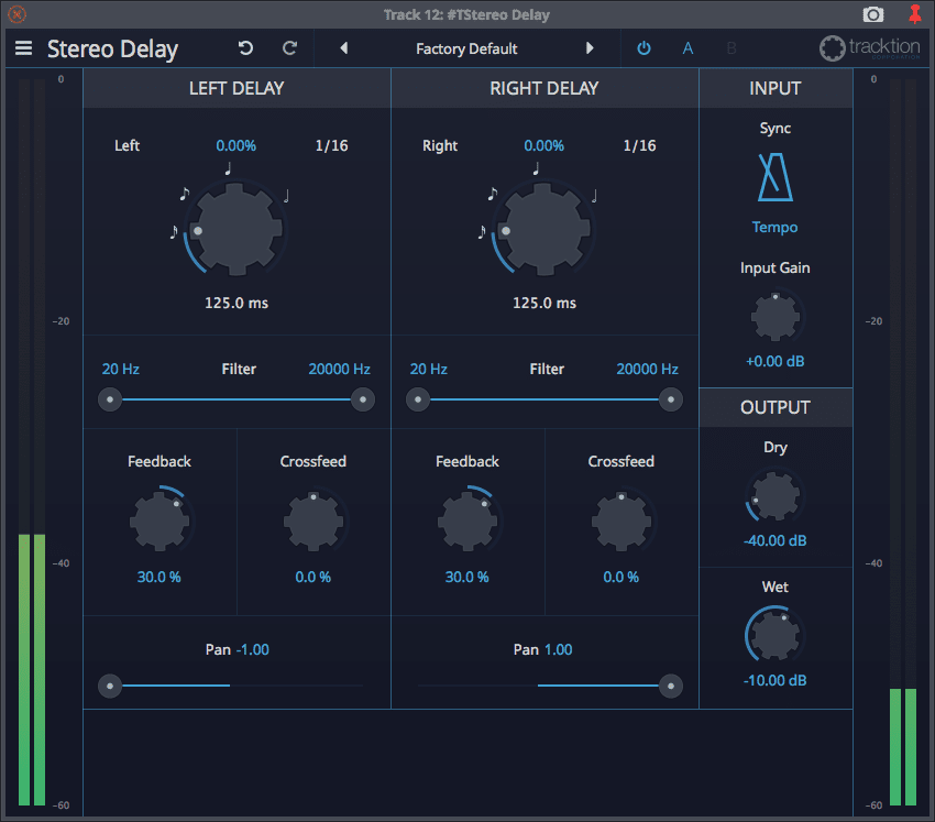 TStereo Delay